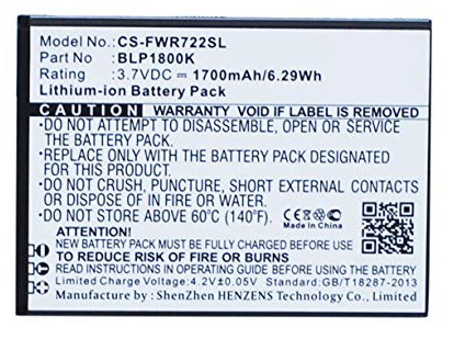 Synergy Digital Wifi Hotspot Battery, Compatible with Franklin Wireless BLP1800K Wifi Hotspot Battery (Li-ion, 3.7V, 1700mAh)