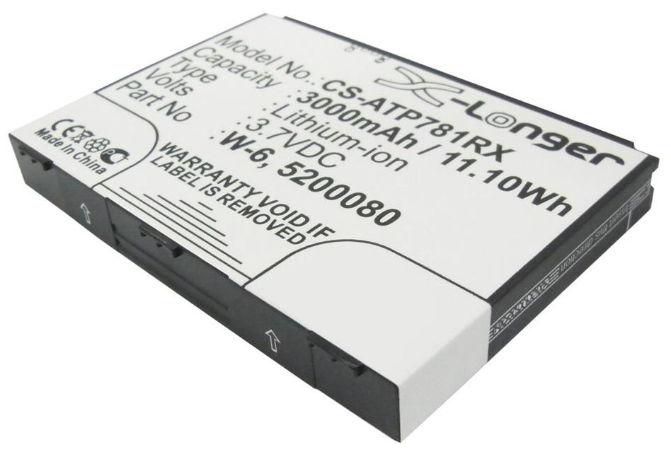Synergy Digital Wifi Hotspot Battery, Compatible with AT&T W-6 Wifi Hotspot Battery (Li-ion, 3.7V, 2400mAh)