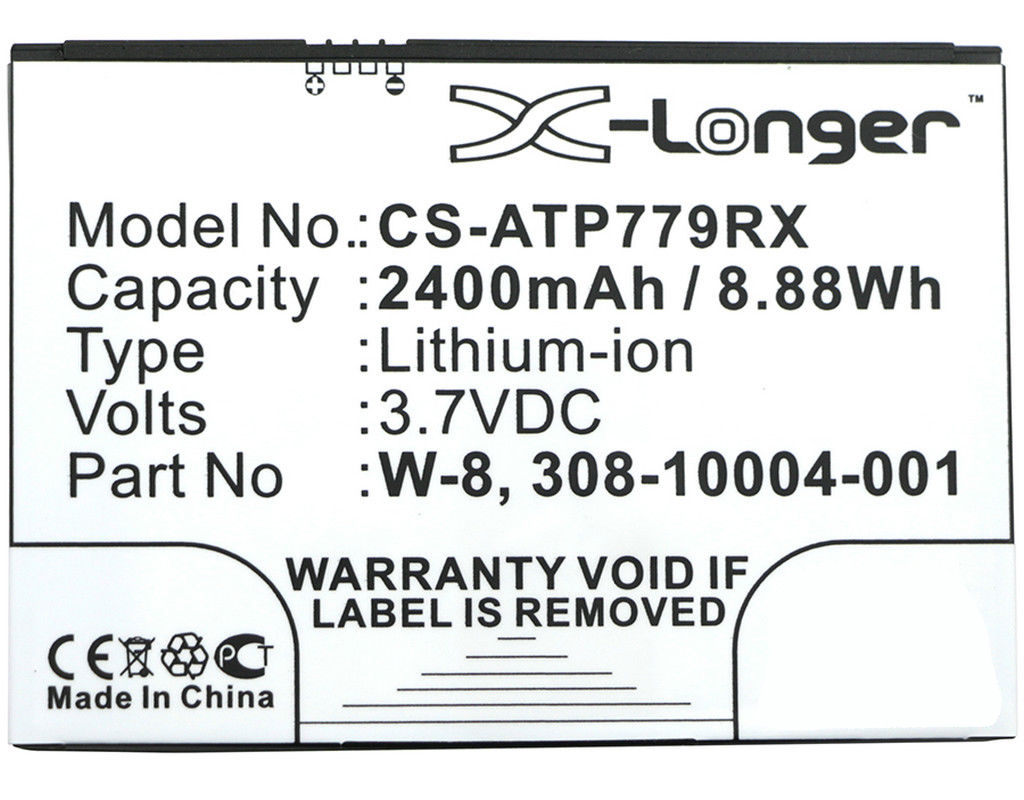 Synergy Digital Wifi Hotspot Battery, Compatible with AT&T W-8 Wifi Hotspot Battery (Li-ion, 3.7V, 2400mAh)
