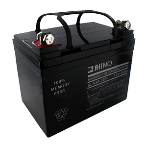 SLA33-12FP Alakaline Battery - Rechargeable Ultra High Capacity (Alakaline 12V 35000mAh) - Replacement For 12V 35Ah FP Terminals SLA Rhino Battery