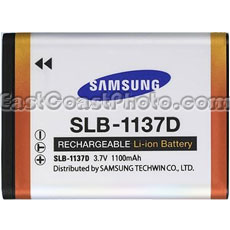 Samsung SLB-1137D Lithium-Ion Rechargeable Battery (3.7 volt - 1100 mAh)
