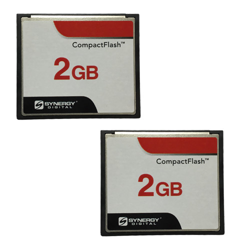2 x 2GB CompactFlash Memory Card (2 Pack)