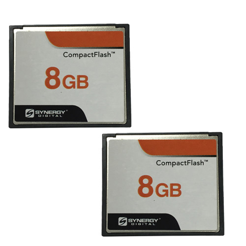 2 x 8GB CompactFlash Memory Card (2 Pack)