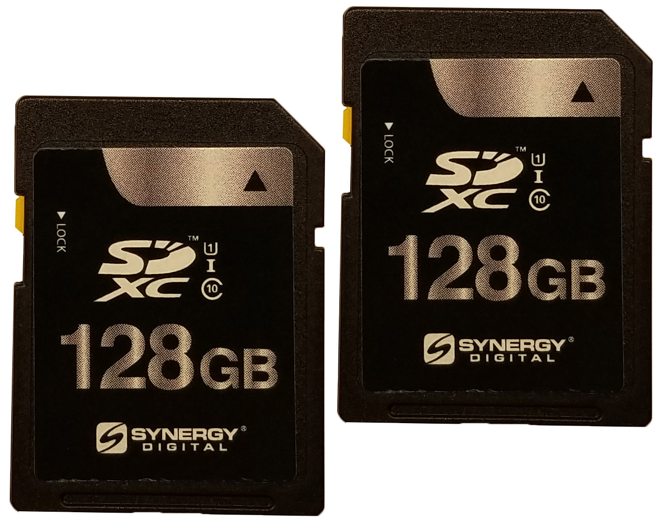 2 x 128GB Secure Digital Class 10 Extreme Capacity (SDXC) Memory Card (2 Pack)