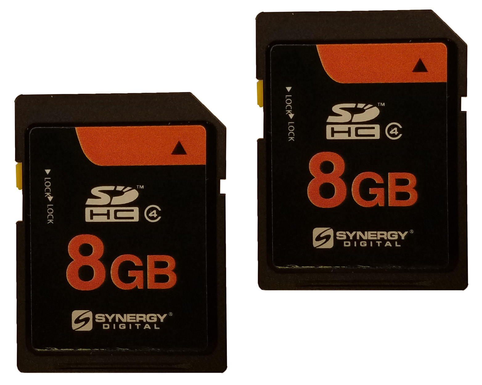 2 x 8GB Secure Digital High Capacity (SDHC) Memory Cards (2 Pack)