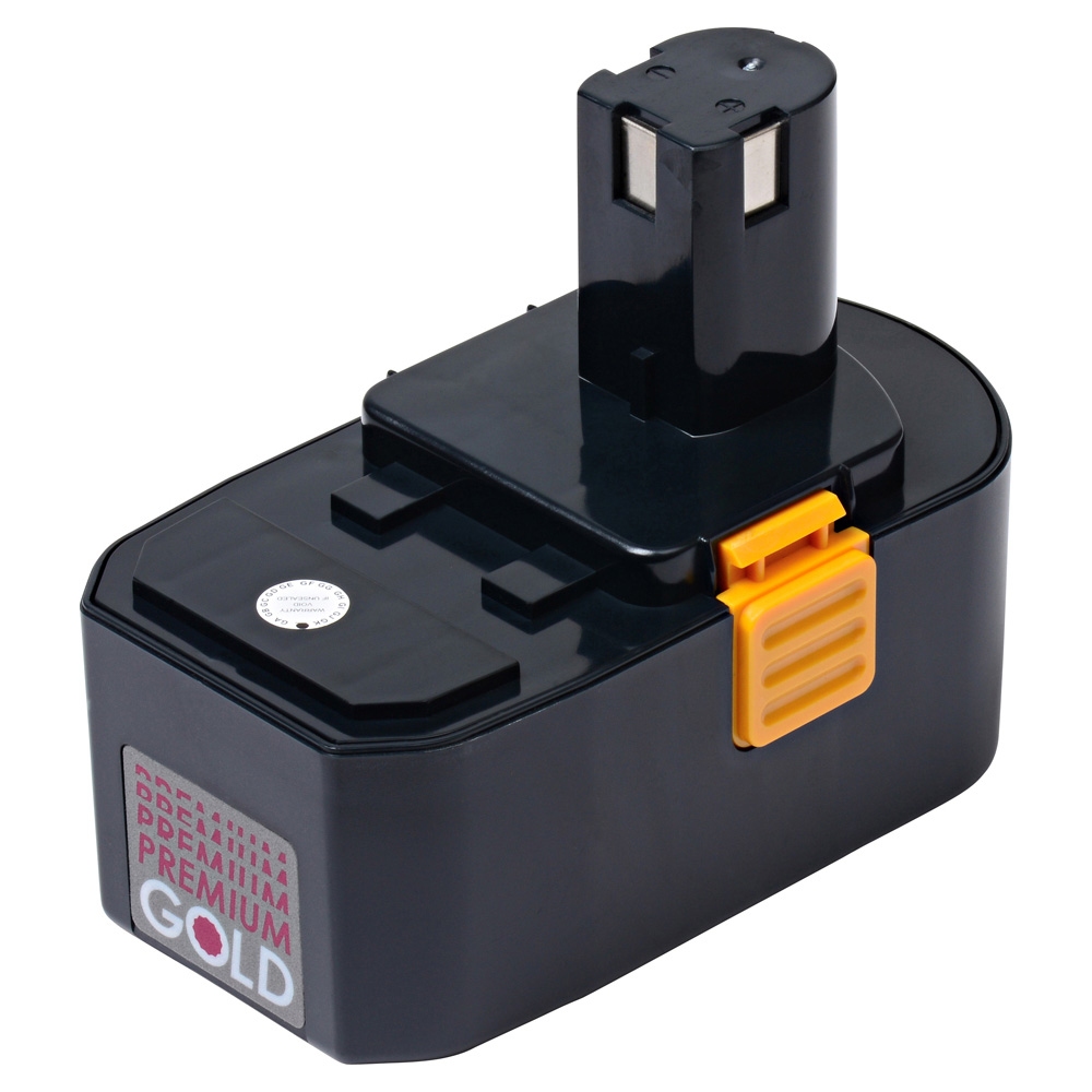 TOOL-164 Ultra High Capacity (Ni-CD, 18V, 2000 mAh) Battery - Replacement for Ryobi - 1400672, Ryobi - 130224007, Ryobi - 130224028, Ryobi - 130224048, Ryobi - 130255004, Ryobi - 130256001 Batteries