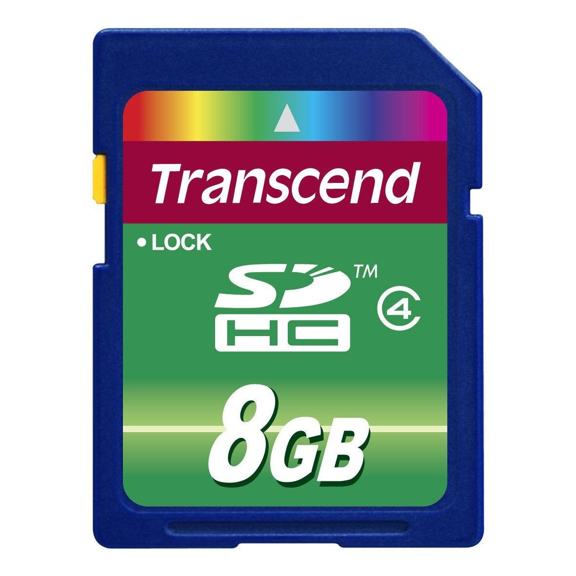 Transcend 8GB Secure Digital High Capacity (SDHC) Class 4 Memory Card