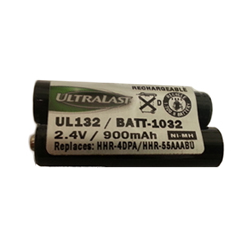 UL132 - Ni-MH, 2.4 Volt, 750 mAh, Ultra Hi-Capacity Battery - Replacement Battery for Panasonic HHR-4DPA, 2 AAA Cordless Phone Battery