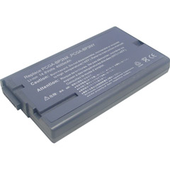 Sony PCGA-BP2E Li-Ion Rechargeable Battery (4400 mAh 14.8V) - High Capacity Replacement For Sony PCGA-BP2E Laptop Battery
