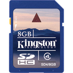 SD4/8GB | 8GB SDHC Memory Card Class 4